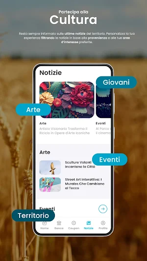 Castagneto Banca App Screenshot 2