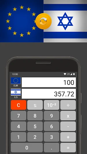 Euro / Israeli New Shekel Screenshot 0