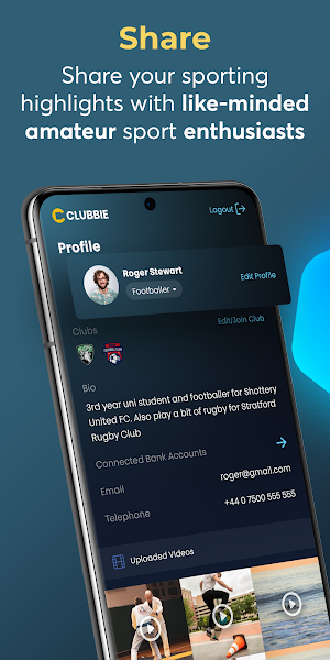 Clubbie Screenshot 1