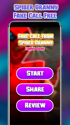 Spider Granny's Whimsical Chat Screenshot 0