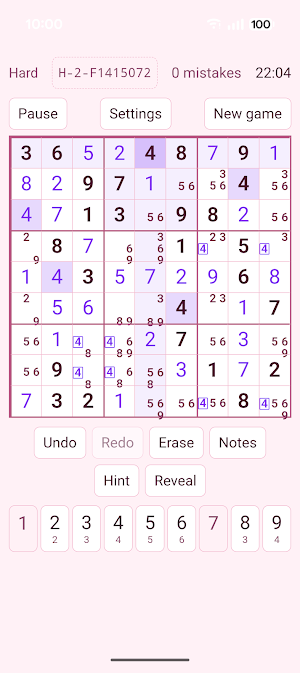 Simple Sudoku screenshot 5