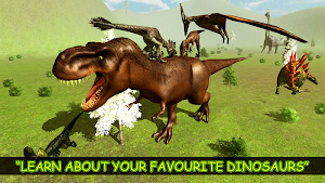 Real Dinosaur Simulator Games – Dino Attack 3D Screenshot 2