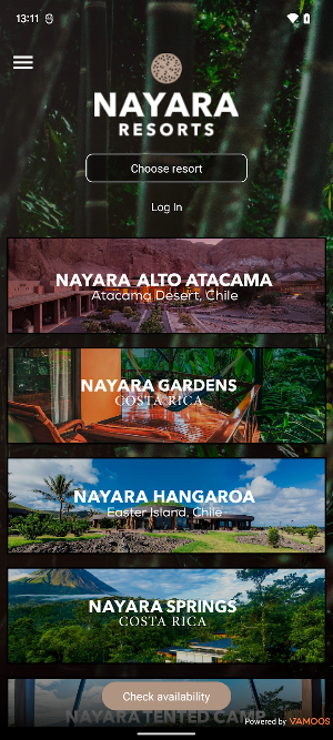Nayara Resorts Screenshot 0