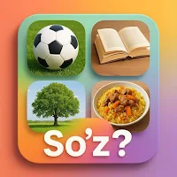 So'z o'yini: 4 rasm 1 so'z