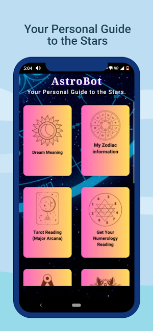 AstroBot - Astrological Guide Screenshot 1