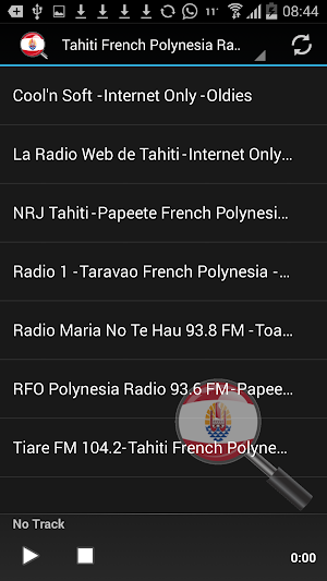 Tahiti French Polynesia Radio Screenshot 0
