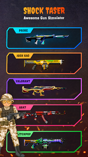 Gun Simulator 3D & Time Bomb Screenshot 1