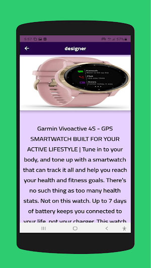 Garmin Vivoactive 4S guide Screenshot 0