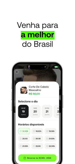 Gabiz: Faça reservas em salões Screenshot 2