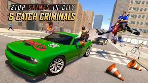 Police Drone Bike Gangster Chase Games 2020 Screenshot 2
