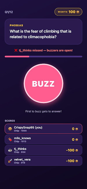 Smart Cookie Trivia Screenshot 0
