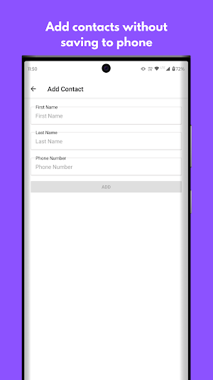 Private Contacts: Secure Vault Screenshot 3