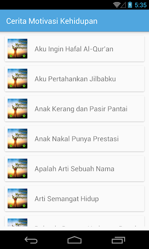 Cerita Motivasi Kehidupan Screenshot 1