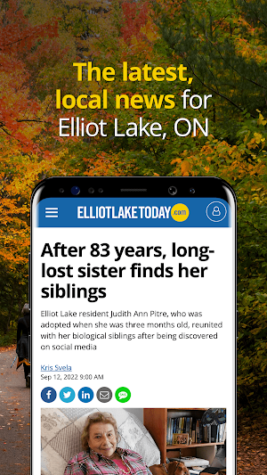 ElliotLakeToday.com Screenshot 0