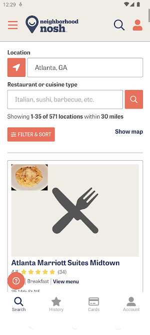 Neighborhood Nosh Screenshot 0