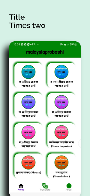 মালয়েশিয়ান ভাষা এবং ভিসা চেক Screenshot 3