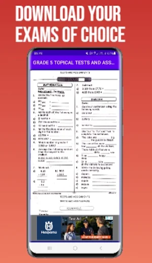 Grade 5 Subjects Topical Tests Screenshot 3