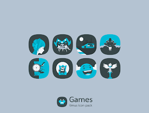 Timus Dark Icon Pack Screenshot 1