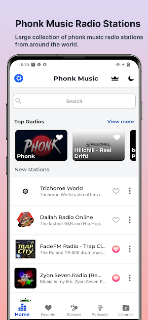 Phonk Music: Radio & Podcast Screenshot 0