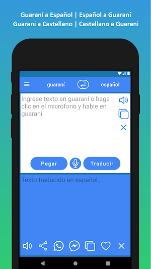 Guarani to Spanish Transltor Screenshot 0