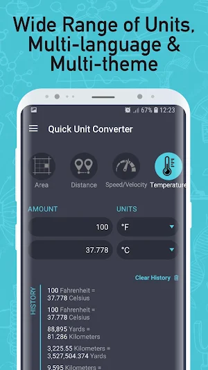 Unit Converter - Calculator: Metric & Imperial Screenshot 3
