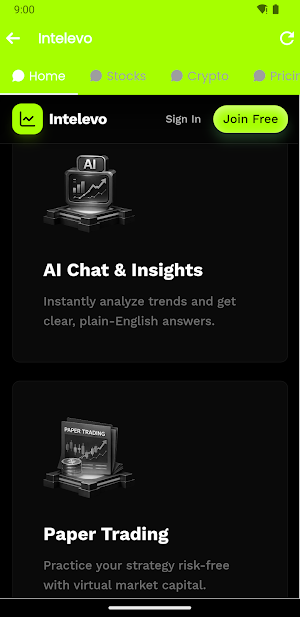 Intelevo - Smart Investing Screenshot 2