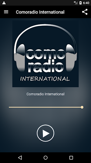 Comoradio International Screenshot 0