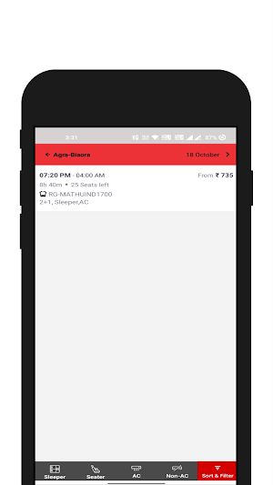 Balaji Bus Service Screenshot 2