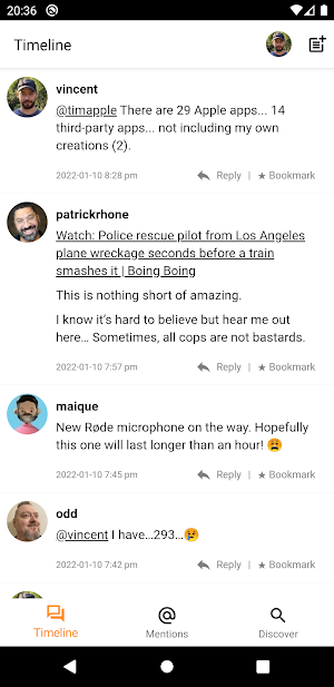 Micro.blog Screenshot 0