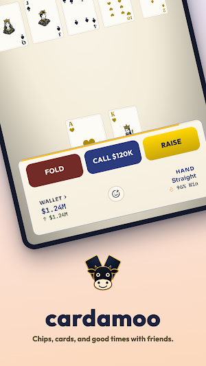 Cardamoo: Hold'em Poker Screenshot 0