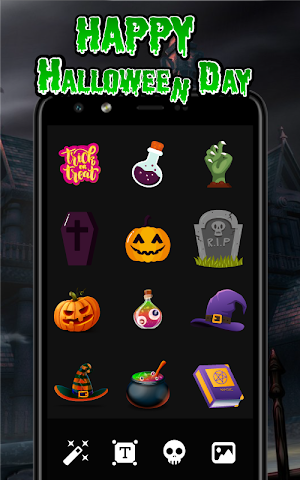 Halloween photo editor Screenshot 2