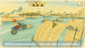 Dirt Bike Stunt Sketchy Race Screenshot 3