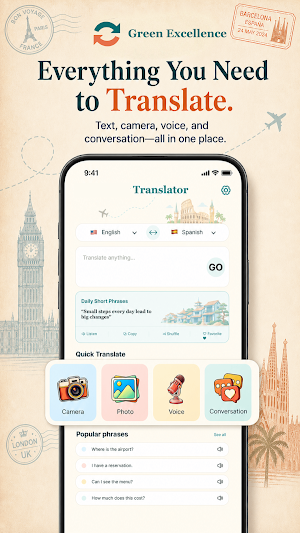 Green Excellence:Translator Screenshot 0