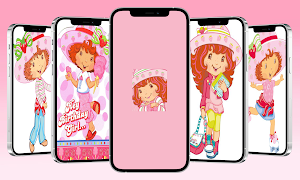 Strawberry Girl Wallpapers Screenshot 1