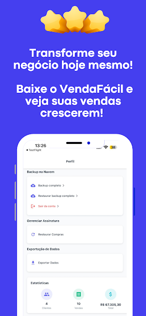 Venda Fácil - Controle Vendas Screenshot 1