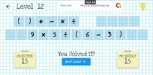 Scrambled Equations Screenshot 1