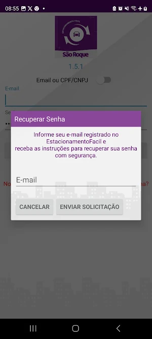 EstacionamentoFacil SÃO ROQUE Screenshot 2