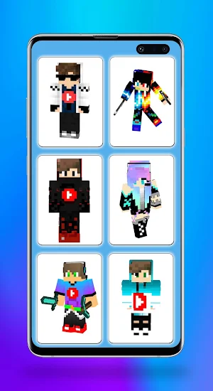 Youtuber Skin For MCPE Screenshot 0