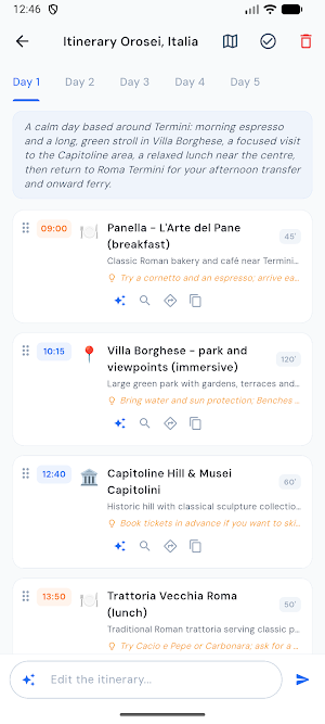 TravelDeck Screenshot 2