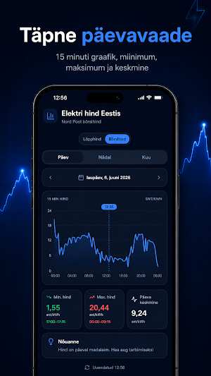 Elektri hind Screenshot 2