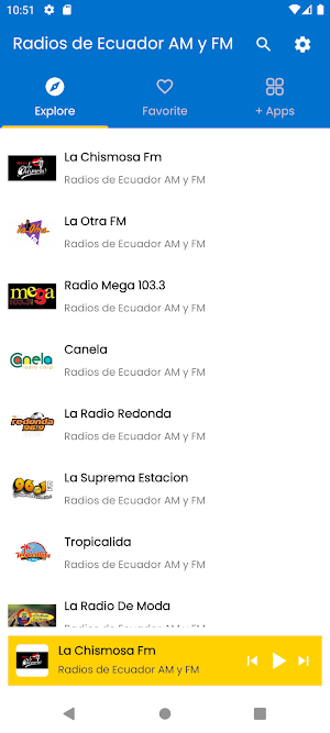 Radios de Ecuador AM y FM Screenshot 1