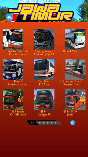 Mod Bus Simulator Jawa Timur Screenshot 2