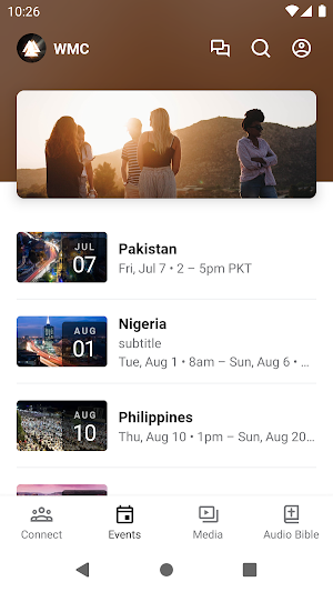 WORLD MIRACLE CHURCH Screenshot 1
