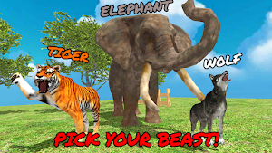 Wild Battle Arena Beast War Screenshot 0