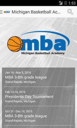Michigan Basketball Academy Screenshot 0