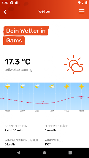 Gemeinde Gams Screenshot 2