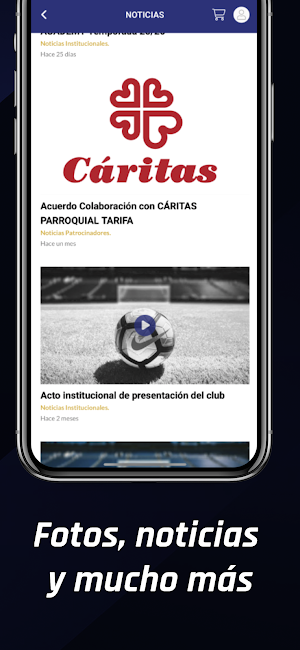 CD Tarifa Fútbol Academy Screenshot 3