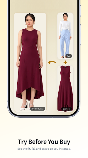 TryOn AI Try Clothes Virtually Screenshot 1