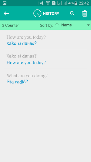 Bosnian English Translator Screenshot 3
