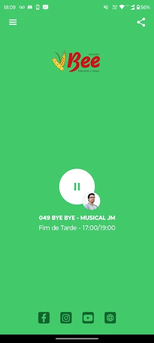 Rádio Sementes Bee Screenshot 2